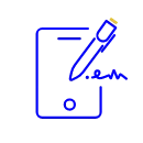 Icone signature électronique